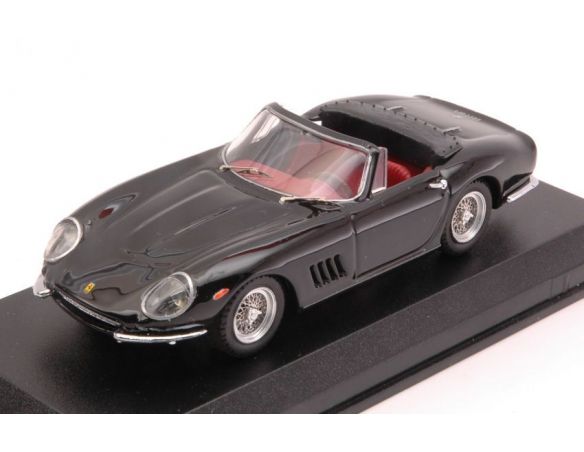 Best Model BT9005-2 FERRARI 275 GTB-4 NART SPYDER 1967 BLACK 1:43 Modellino