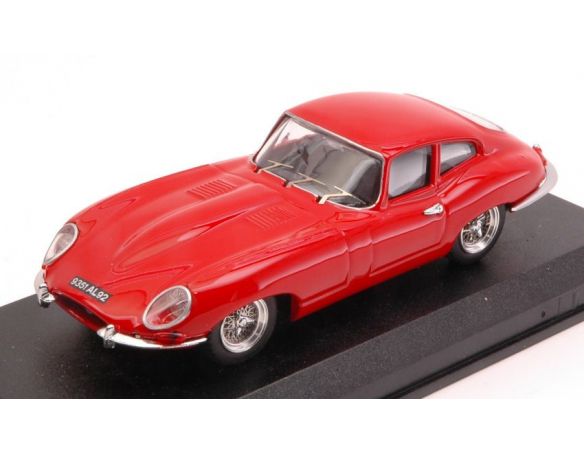 Best Model BT9012-2R JAGUAR E TYPE COUPE' 1962 RED 1:43 Modellino
