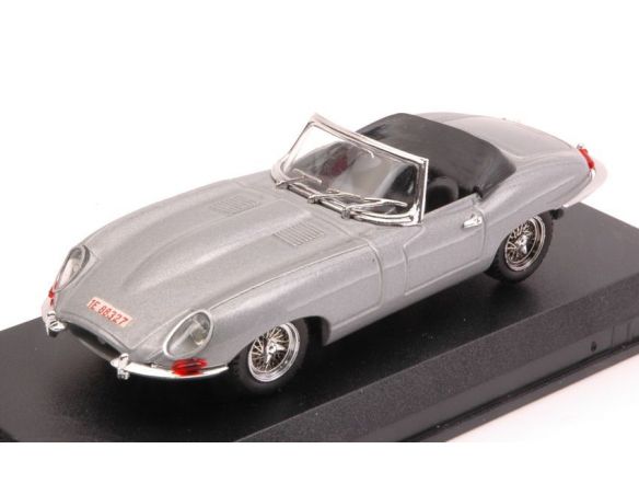 Best Model BT9027-2M JAGUAR E TYPE SPYDER 1962 METALLIC GREY 1:43 Modellino