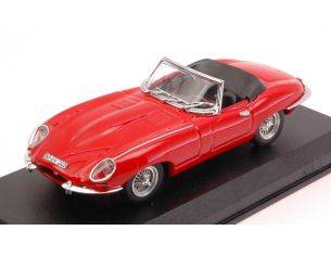 Best Model BT9027-2R JAGUAR E TYPE SPYDER 1962 RED 1:43 Modellino
