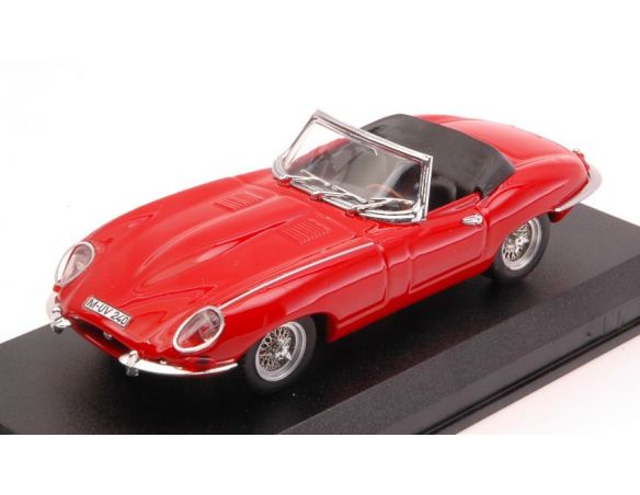 Best Model BT9027-2R JAGUAR E TYPE SPYDER 1962 RED 1:43 Modellino