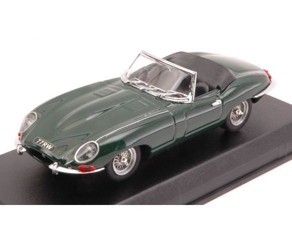 Best Model BT9028-2V JAGUAR E TYPE SPYDER ENGLISH VERSION 1962 GREEN 1:43 Modellino