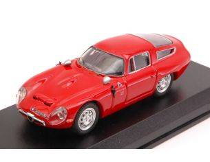 Best Model BT9059 ALFA ROMEO TZ1 1963 PROVA RED 1:43 Modellino