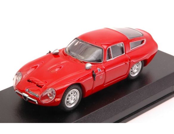 Best Model BT9059 ALFA ROMEO TZ1 1963 PROVA RED 1:43 Modellino