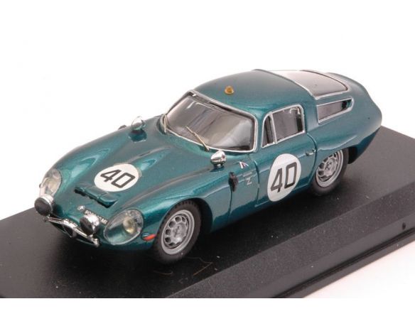 Best Model BT9068 ALFA ROMEO TZ1 N.40 ACCIDENT LM F.MASOREO-J.ROLLAND 1:43 Modellino