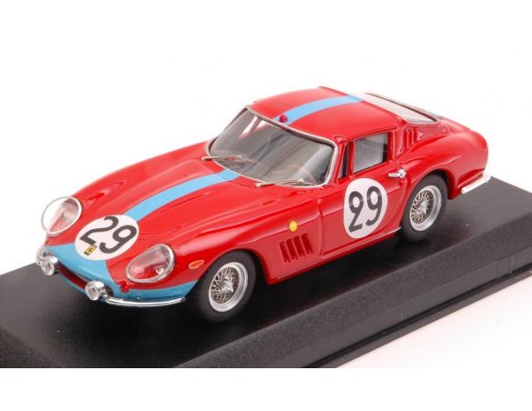 Best Model BT9084 FERRARI 275 GTB-4 N.29 8th LM 1966 P.COURAGE-R.PIKE 1:43 Modellino