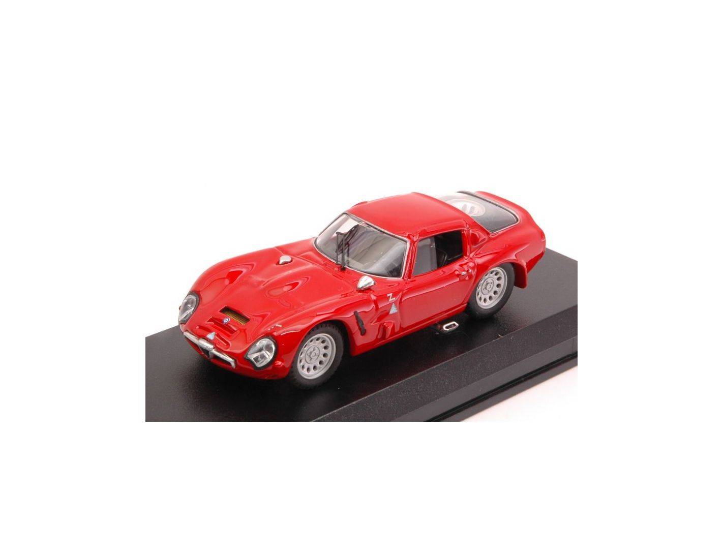 best model bt9087 alfa romeo tz2 1966 red 1 43 modellino