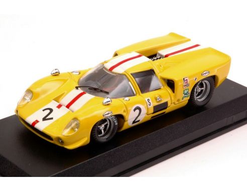 Best Model BT9157 LOLA T70 COUPE' N.2 6th 6 H BRANDS HATCH 1968 J.BONNIER-S.AXELSSON 1:43 Modellino