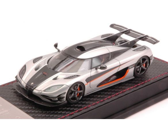 Ixo model F038-01 KOENIGSEGG AGERA ONE 1 2014 SILVER (COMPONENT PCS 207) LIM.330 1:43 Modellino