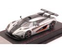 Ixo model F038-01 KOENIGSEGG AGERA ONE 1 2014 SILVER (COMPONENT PCS 207) LIM.330 1:43 Modellino