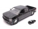 JADA TOYS JADA97026-1 CHEVY SILVERADO 2014 BLACK 1:24 Modellino