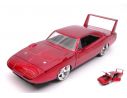 Jada JADA97060 DOM'S DODGE CHARGER DAYTONA FAST & FURIOUS 7 METALLIC RED 1:24 Modellino