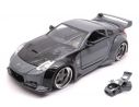 Jada JADA97172 D.K.'S NISSAN 350Z 2003 FAST & FURIOUS GREY/BLACK 1:24 Modellino