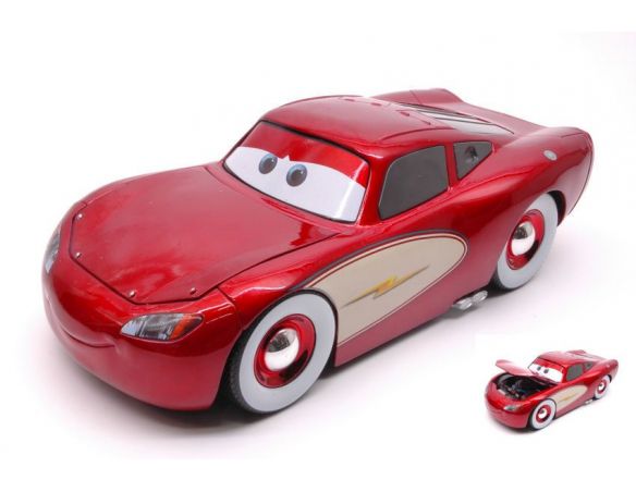 Jada JADA98101 DISNEY CARS CRUISING LIGHTNING MC QUEEN 1:24 Modellino