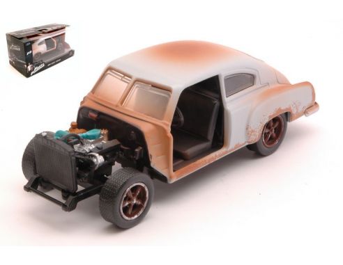 JADA TOYS JADA98303 DOM S CHEVY FLEETLINE FAST & FURIOUS RUSTED 1:32 Modellino