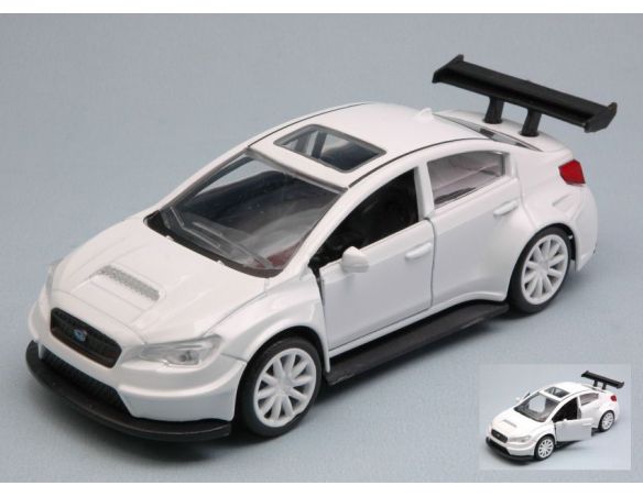 JADA TOYS JADA98305 MR.LITTLE NOBODY S SUBARU WRX STI FAST & FURIOUS WHITE 1:32 Modellino