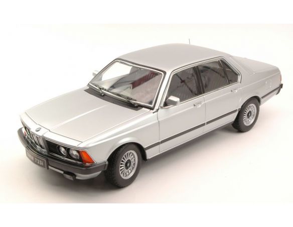 KK Scale KK180102 BMW 733i E23 1977 SILVER 1:18 Modellino