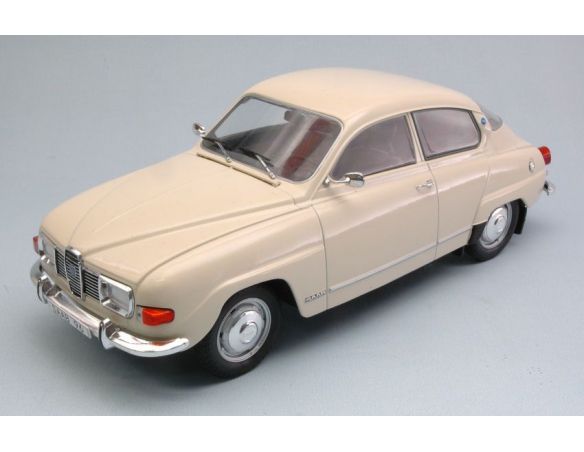 Mac Due MCG18059 SAAB 96 V4 1967 BEIGE 1:18 Modellino