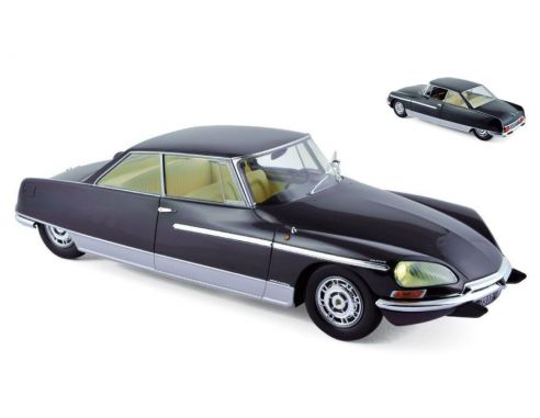 Metal-18 MET18004A CITROEN DS 21 CHAPRON LE LEMAN 1968 NIGHT BLUE (LUCI FUNZ.) 1:18 Modellino