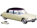 Norev NV181565 CITROEN DS 19 1956 CHAMPAGNE & AUBERGINE SALON DE PARIS 1:18 Modellino