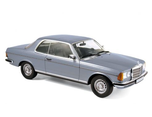 Norev NV183588 MERCEDES 280 CE 1980 SILVERBLUE METALLIC 1:18 Modellino