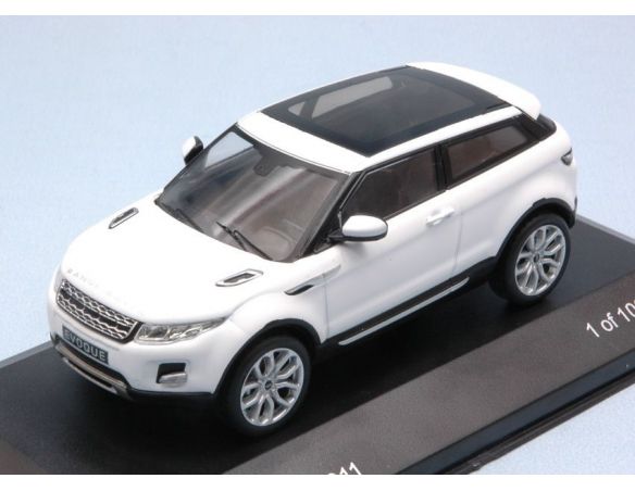 White Box WB227 LAND ROVER RANGE ROVER EVOQUE COUPE' 2011 WHITE 1:43 Modellino