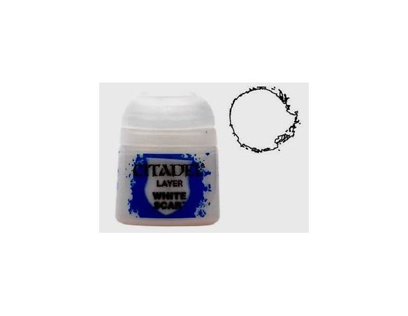 Games Workshop 22-57 Citadel LAYER WHITE SCAR 12 ML