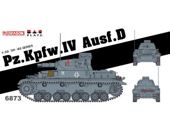 Dragon D6873 PZ.KFZ.IV AUSF.D KIT 1:35 Modellino