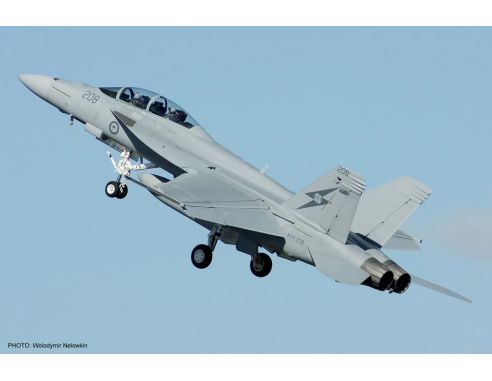 Hasegawa HG01986 F/A 18F SUPER HORNET R.A.A.F. KIT 1:72 Modellino