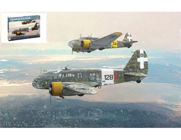Italeri IT1390 CAPRONI CA.311/311M KIT 1:72 Modellino