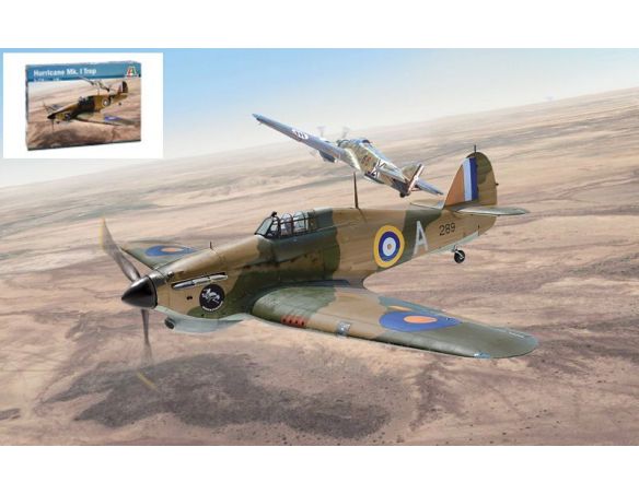 Italeri IT2768 HURRICANE MK.I TROP KIT 1:48 Modellino