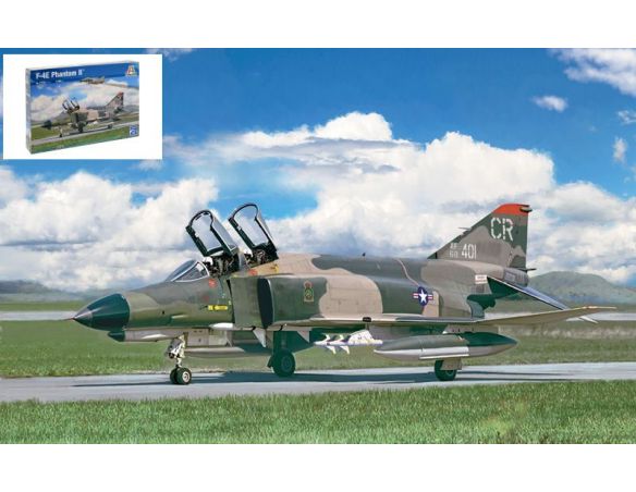 Italeri IT2770 F-4E PHANTOM II KIT 1:48 Modellino