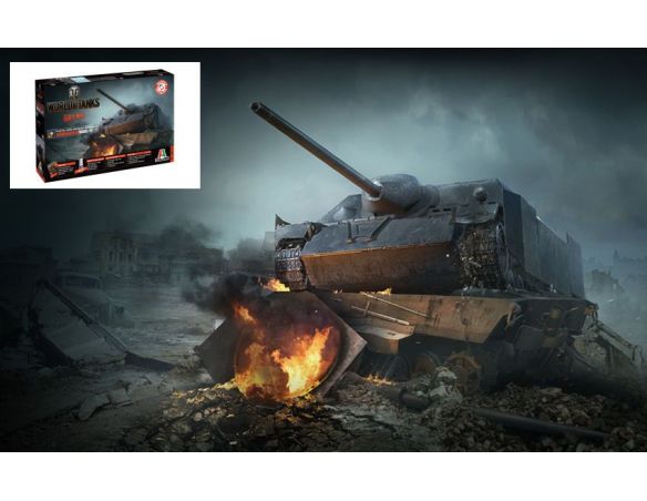 Italeri IT36510 WORLD OF TANKS JAGDPANZER IV KIT 1:35 Modellino