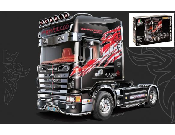 Italeri IT3922 SCANIA 164L TOPCLASS KIT 1:24 Modellino