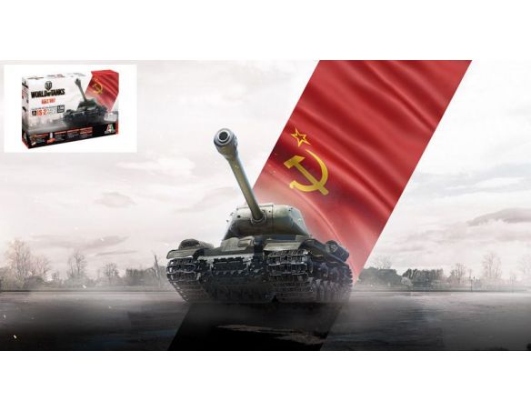 Italeri IT56506 WORLD OF TANKS JOSEF STALIN JS-2 KIT 1:56 Modellino