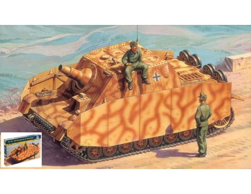 Italeri IT7050 SD KFZ 176 STURMPZ.BRUMMBAR KIT 1:72 Modellino