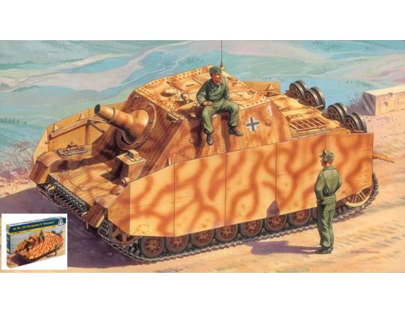 Italeri IT7050 SD KFZ 176 STURMPZ.BRUMMBAR KIT 1:72 Modellino