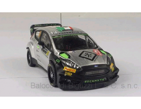 Ixo model RAM630 FORD FIESTA RS WRC N.37 ACCID.MONTE CARLO 2016 BERTELLI-SCATTOLIN 1:43 Modellino