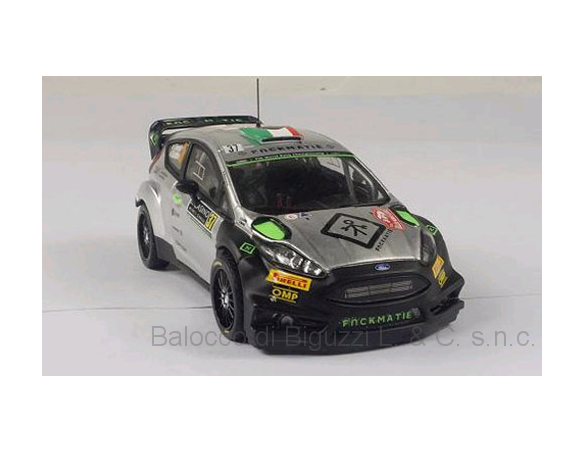 Ixo model RAM630 FORD FIESTA RS WRC N.37 ACCID.MONTE CARLO 2016 BERTELLI-SCATTOLIN 1:43 Modellino