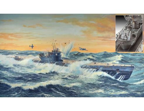 Revell RV05114 GERMAN SUBMARINE TIPE IX C KIT 1:72 Modellino