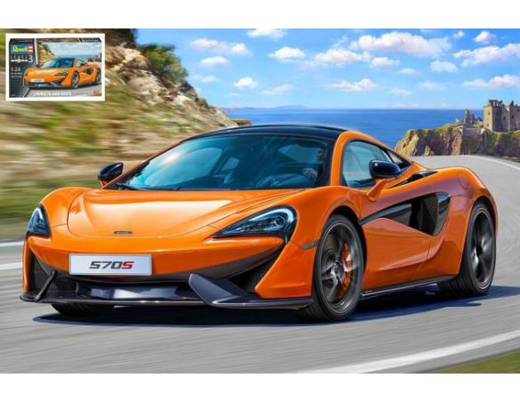 Revell RV07051 MC LAREN 570S KIT 1:24 Modellino