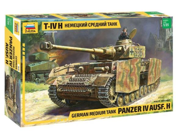 Zvezda Z3620 PANZER IV AUSF-H KIT 1:35 Modellino