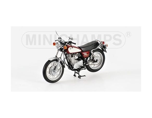 MINICHAMPS 122163400 YAMAHA SR 500 1998 RED & WHITE Modellino