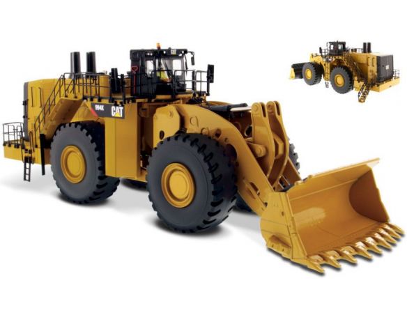 Diecast Master DM85505 CAT 994K WHEEL LOADER YELLOW 1:50 Modellino