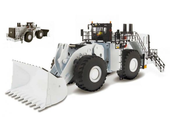 Diecast Master DM85533 CAT 994K WHEEL LOADER WHITE 1:50 Modellino