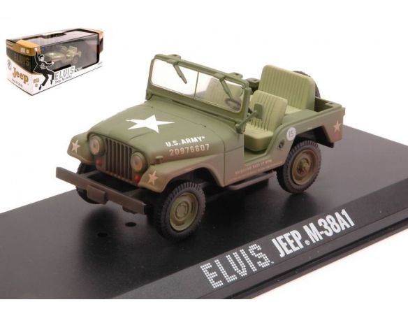 Greenlight GREEN86311 ELVIS JEEP M-38A1 1:43 Modellino