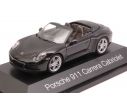 Herpa HP7103 PORSCHE 911 CARRERA CABRIOLET 2016 BLACK 1:43 Modellino