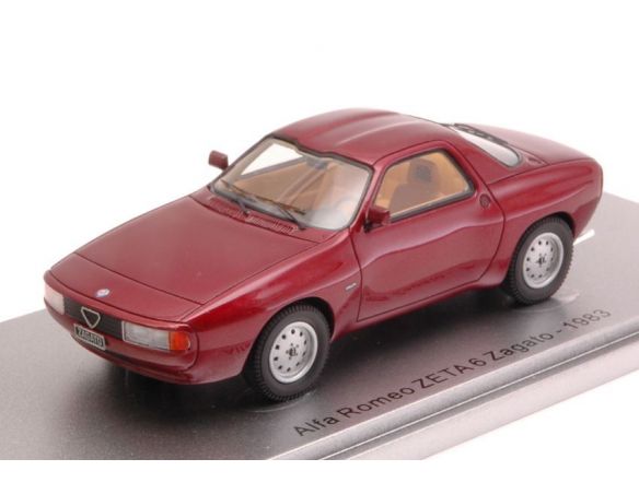 Kess Model KS43000280 ALFA ROMEO ZETA 6 ZAGATO 1983 METALLIC RED 1:43 Modellino