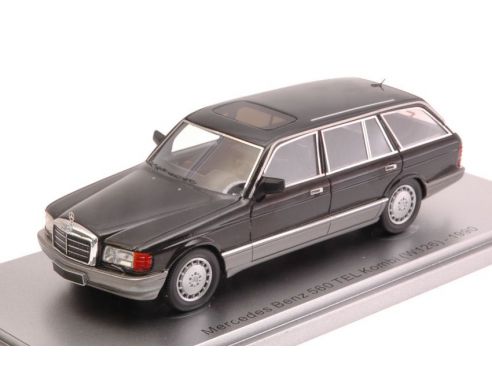 Kess Model KS43037020 MERCEDES 560 TEL KOMBI (W126) 1990 BROWN MET.LIM.400 1:43 Modellino