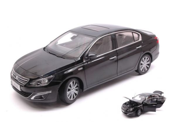 Paudi Model PD2286BK PEUGEOT 408 2014 BLACK 1:18 Modellino
